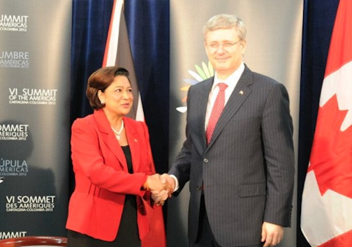 T&T PM for official Canadian visit