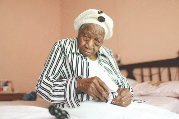 Aunt V dies at 117