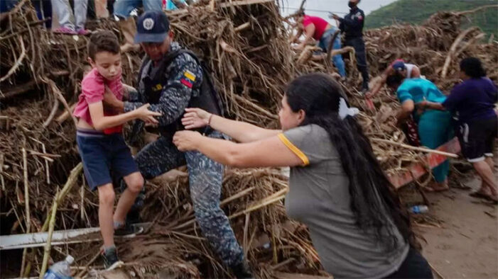 Dozens killed in Venezuelan landslide