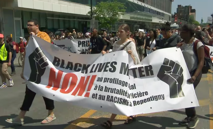 Montreal rally held to denounce racial profiling
