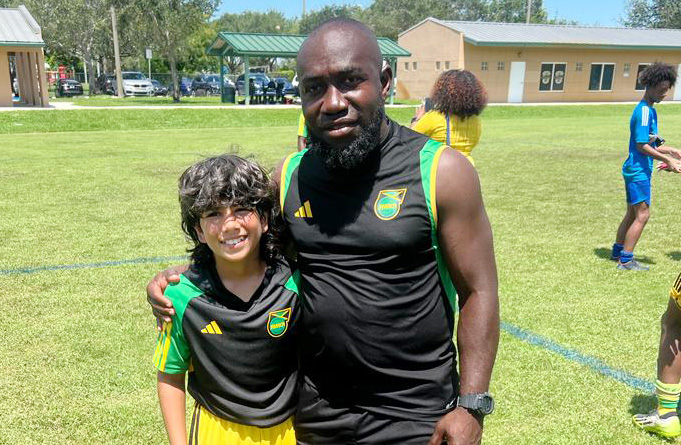 Former Reggae Boy Richard Edwards launches soccer academy in Canada